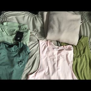 Six Alphalete Tops S/M